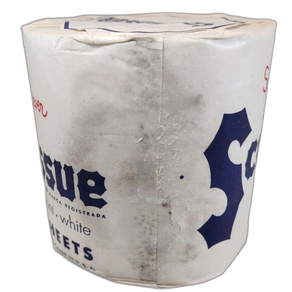 Scot Tissue Vintage Toilet Paper Unopened New In Package-Scotissue - Picture 4 of 7